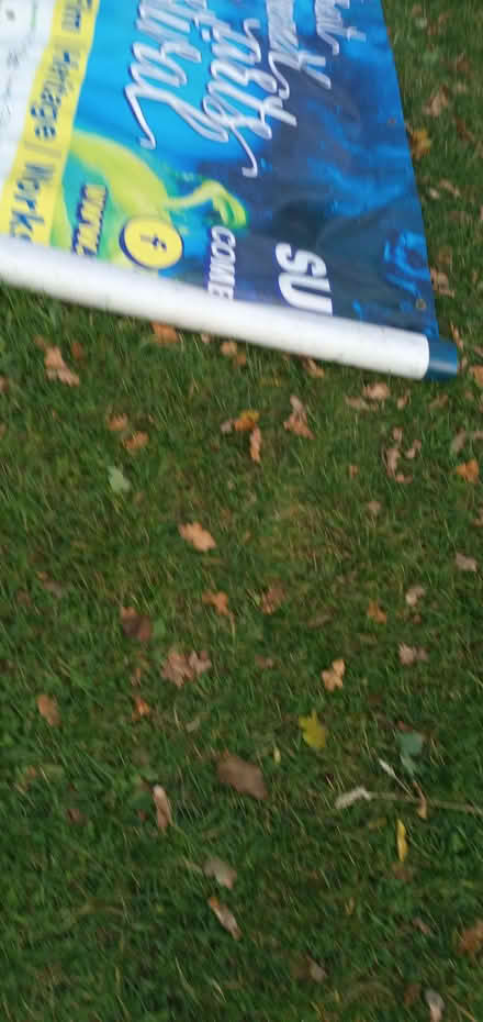 Photo of free Large plastic banner (Lingwood NR13) #1