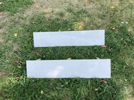 Photo of free Two wooden bookshelves with brackets (Wormingford CO8) #1