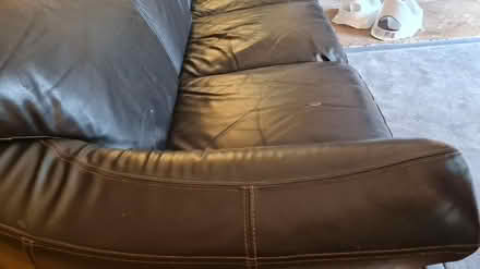 Photo of free Leather Sofa (Lancaster freehold) #3