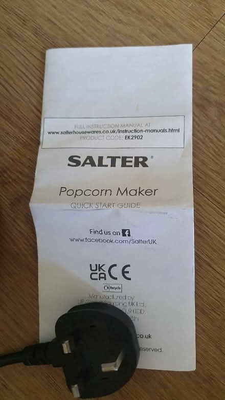 Photo of free Popcorn Maker (Hoobrook DY10) #2