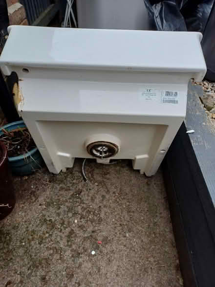 Photo of free White ceramic sink from ikea (LS16 Ireland wood) #3