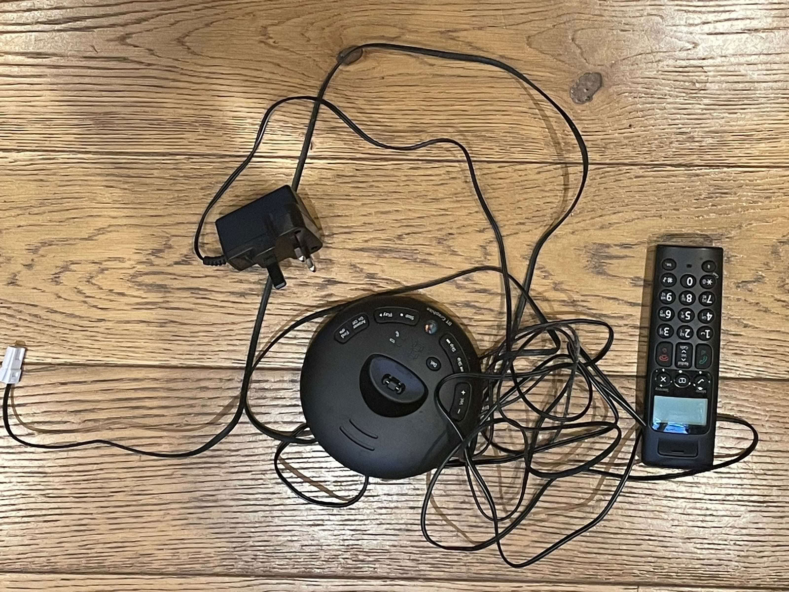 Free: BT Graphite Cordless Landline phone with answer service (Little ...