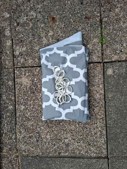 Photo of free Expanding shower pole & curtain (BN44 Steyning.West Sussex) #2