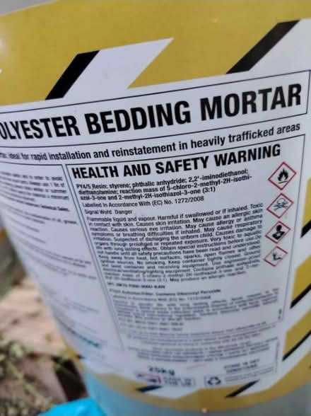 Photo of free PY4 Polyester Bedding motar (Arlesey) #3