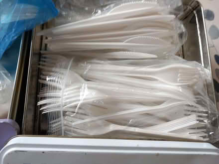 Photo of free Plastic cutlery (Woodley RG5) #2