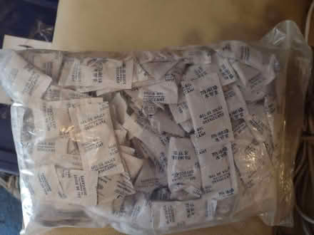 Photo of free Bag of Silica Gel sachets (Hastings TN34) #1