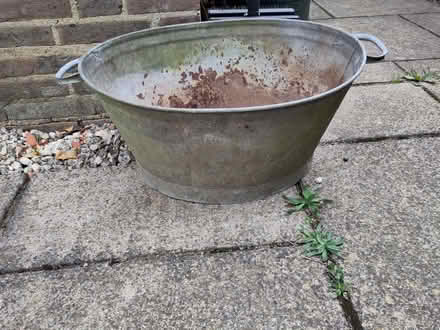 Photo of free Metal 'bath', to use as a planter (Berkhamsted HP4) #1
