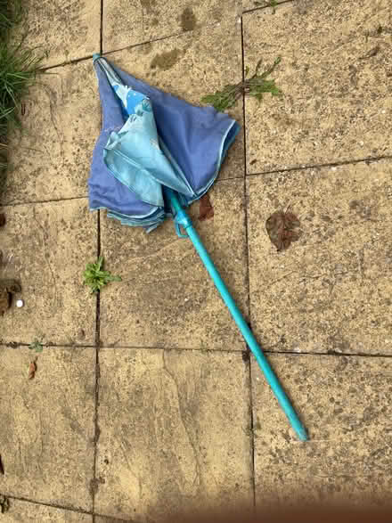 Photo of free Kids dino parasol (torn) (Brooklands Meadows Park MK10) #3