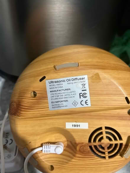 Photo of free Ultrasonic oil Diffiser (CF14, Whitchurch, cardiff) #2