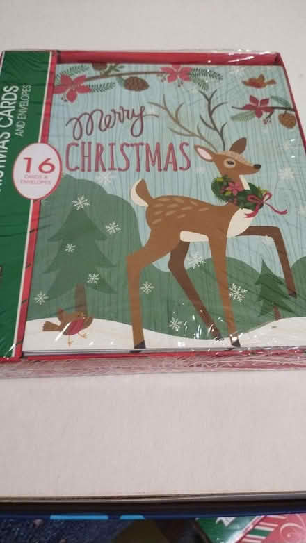 Photo of free Reindeer Christmas cards (Allen) #1