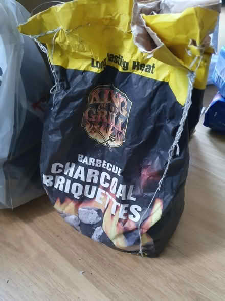 Photo of free 1/2 bag of charcoal briquettes (BA13 Westbury) #1