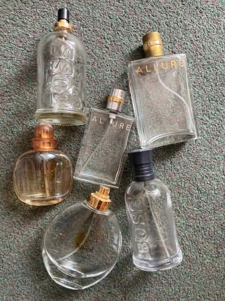 Photo of free Empty perfume & Aftershave bottles (London Rd AL1) #1