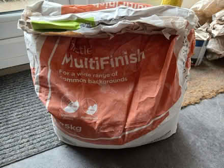 Photo of free Part bag of Multifinish plaster (BS16) #1