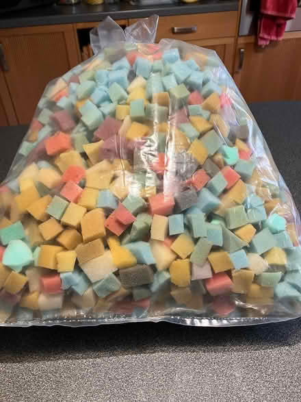 Photo of free Bag of foam pieces (Ashchurch GL20) #1