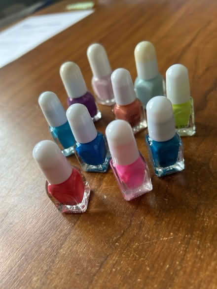 Photo of free 10x mini nail polishes (Bisley Woking GU24) #1
