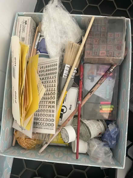 Photo of free art materials (E1) #2