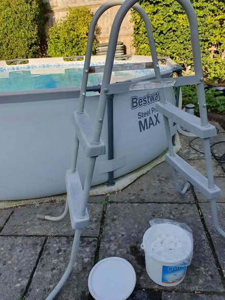 Photo of free Pool steps (South Chailey Lewes) #1