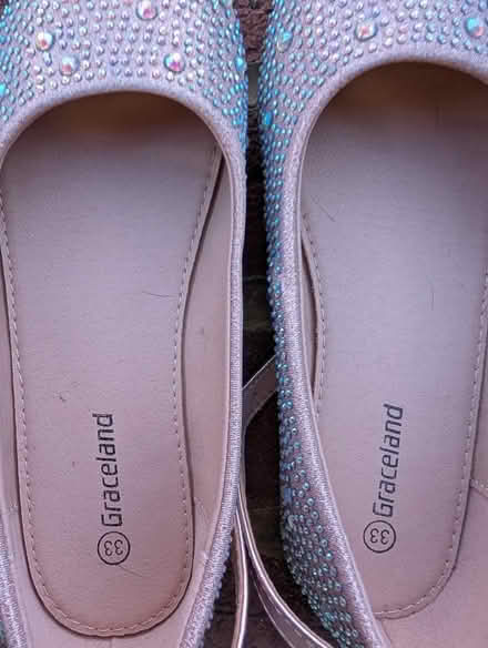 Photo of free Sparkly girls shoes size 33 practically new (Broomgrove TN34) #2