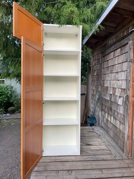 Photo of free Tall Floor Cabinet & Wall Cabinet (Quartermaster Heights, Vashon) #4