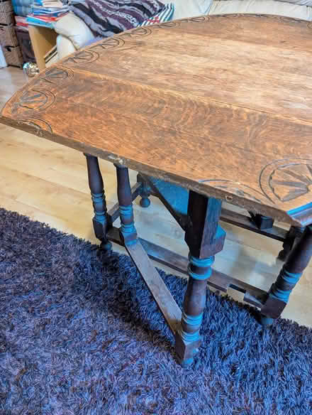 Photo of free Folding table (one leaf broken) (Southborough) #4