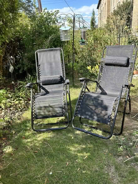 Photo of free Pair of garden recliners (Long Melford CO10) #1