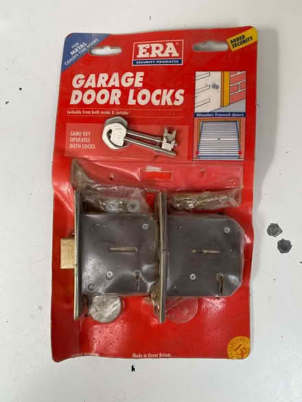 Photo of free Garage Door Locks x 2 (Runcton PO20) #1