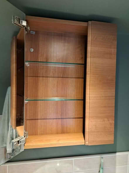 Photo of free Mirrored bathroom cabinet (Dronfield S18) #1