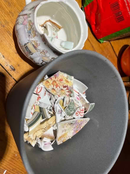 Photo of free Broken fine china for mosaic (Camden) #1