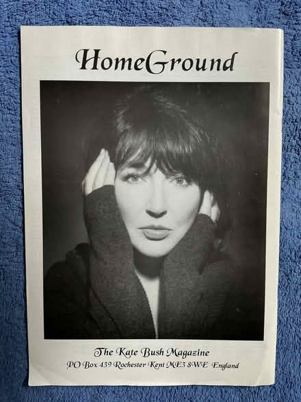 Photo of free HomeGround issue - Kate Bush fanzine (Goldhanger CM9) #3