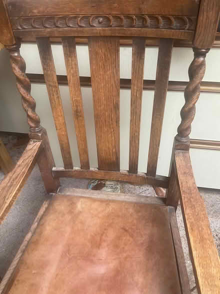 Photo of free Oak Carver Chair (Minehead) #1