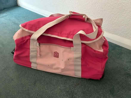 Photo of free Pink 'Go Explore' suitcase/holdall (Helsington LA8) #1