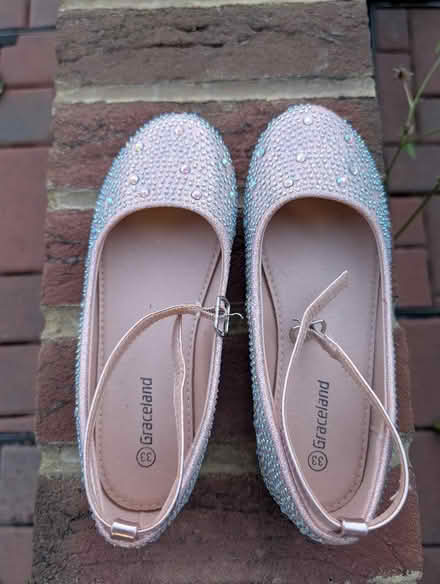 Photo of free Sparkly girls shoes size 33 practically new (Broomgrove TN34) #1