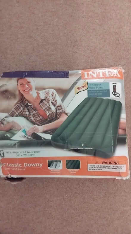 Photo of free Single Inflatable Mattress (West Worthing BN11) #1