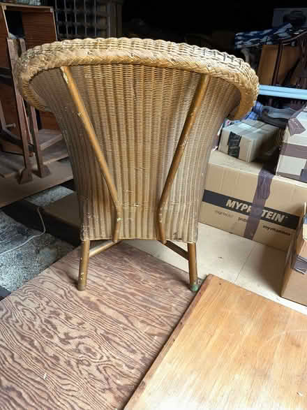 Photo of free 2 damaged LLOYD LOOM chairs (Finsbury Park N4) #3