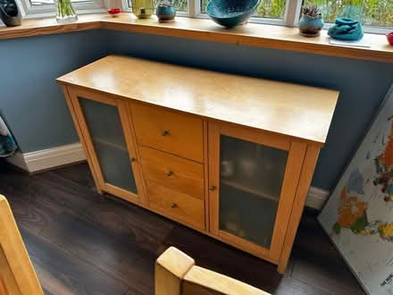 Photo of free Solid wood sideboard (Benllech LL74) #1