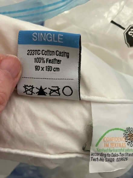 Photo of free Single mattress topper x2 (Twickenham Green) #3