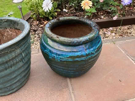 Photo of free 2 x Heavy Garden Pots Containers (Basildon SS14) #3