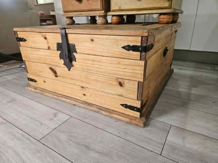 Photo of free Pine coffee table and drawers (Henwick) #1