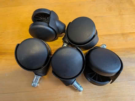 Photo of free Office Chair Wheels (East Ham E6) #1