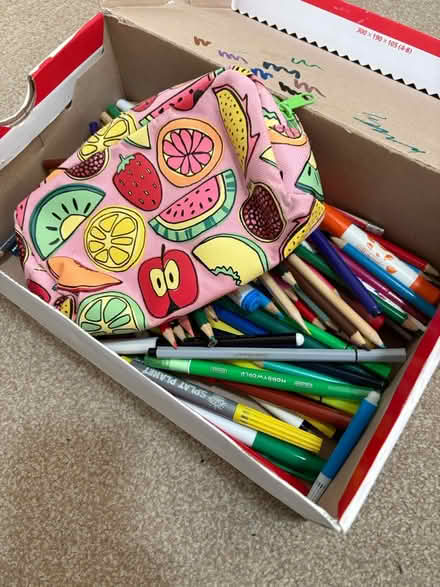 Photo of free Craft stuff and aqua beads (Twickenham) #1