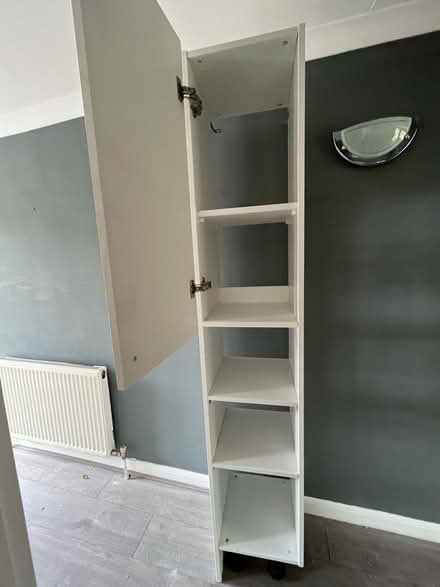 Photo of free Bathroom shelving unit (Tw182ax) #2
