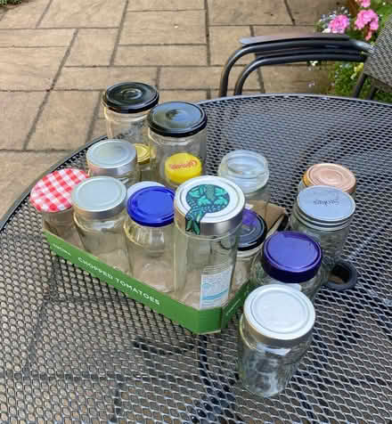 Photo of free Glass jars with lids (Swanley BR8) #1