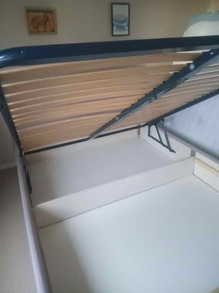 Photo of free King size storage bed frame (Kennington OX1) #2