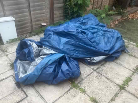 Photo of free Big tarpaulin (have some holes) (BR2 near Bromley South Station) #1