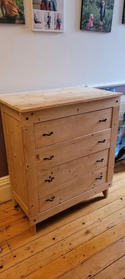 Photo of free Natural wood chest of drawers (Cottingham Hu16) #1