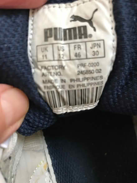 Photo of free Pair men's size 11 Puma trainers (Wootton OX13) #4