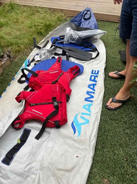 Photo of free Via Mare 2-3msn Inflatable Kayak (Sunbury TW16) #1