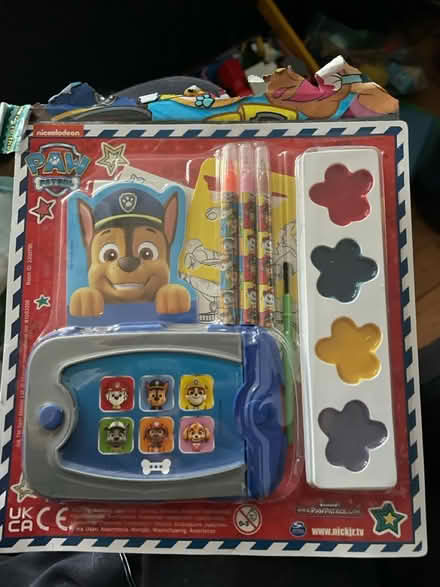 Photo of free Paw patrol pens and paint (SE2, Abbey Wood) #1