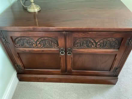 Photo of free Dark Oak Two door Cupboard Unit (GU18) #4