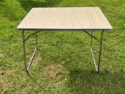 Photo of free fold up camping table (Northway OX3) #1